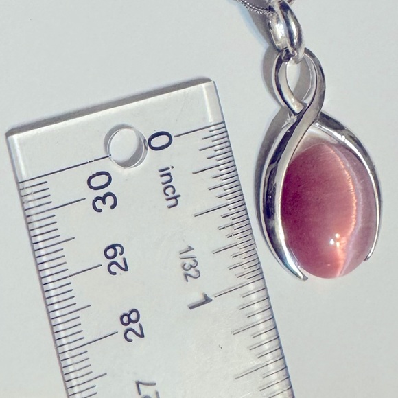 Pink Opal Necklace - Picture 4 of 4